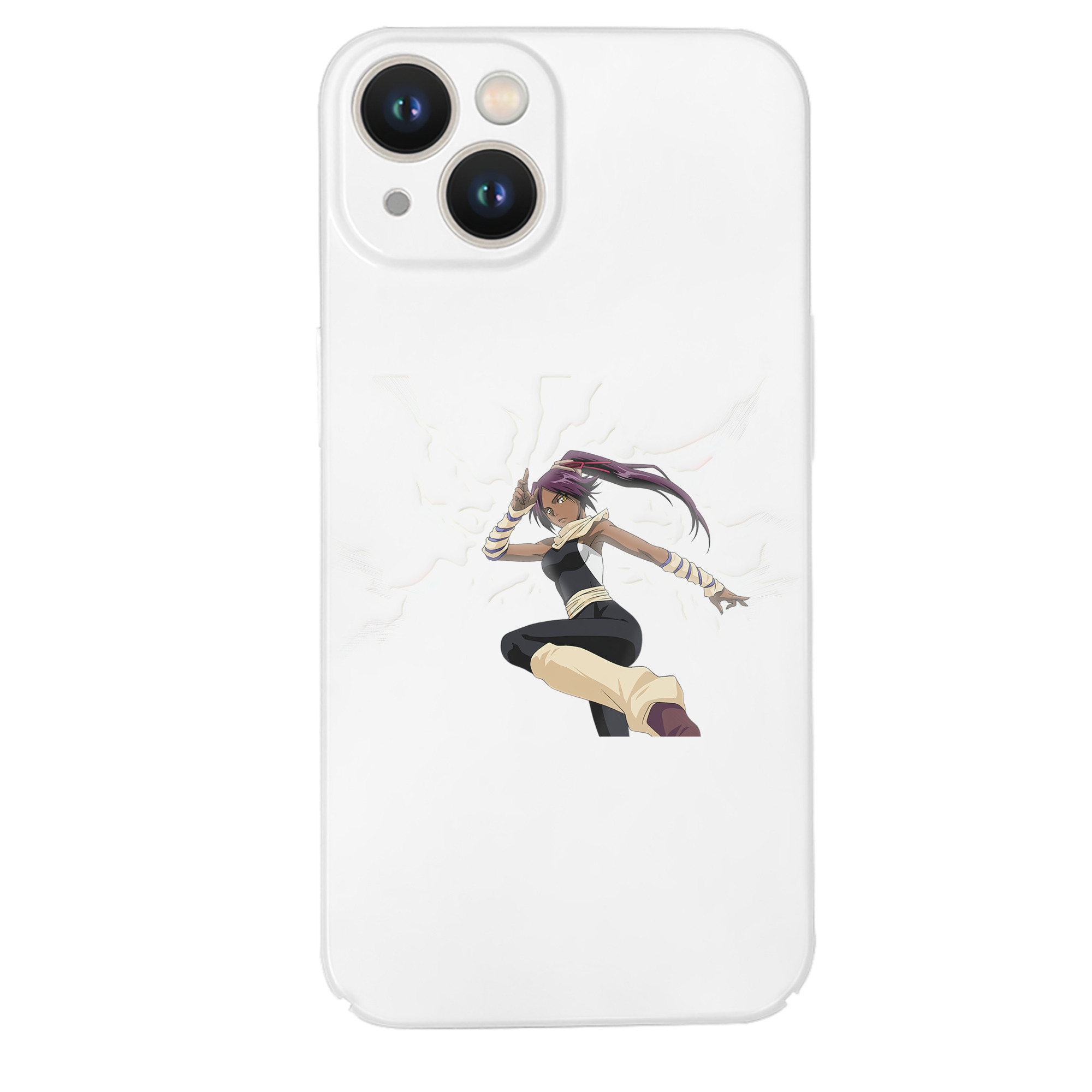 （画像用） ブリーチ 四楓院 夜一（しほういん よるいち） BLEACH Shihouin Yoruichi 【iPhone 14シリーズ対応】ハードケース